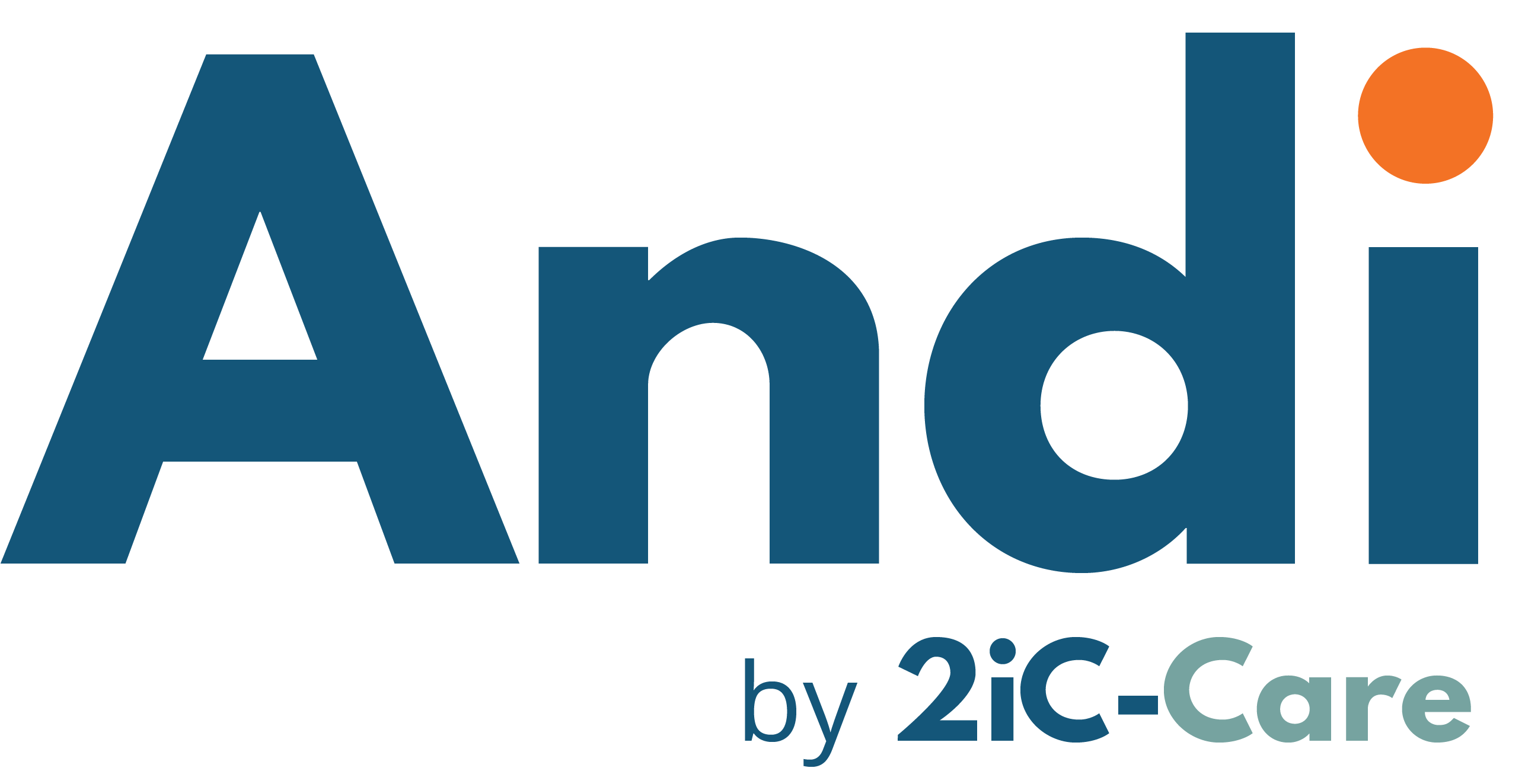 Andi full logo only - orange dot
